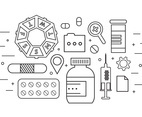 Medicine Icons in Vector