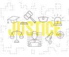 Vector Set of Justice Icons