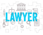 Vector Set of Lawyer Icons