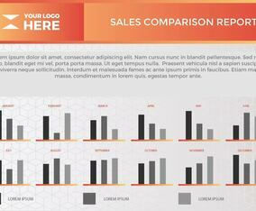 Free Annual Report Vector Presentation 5