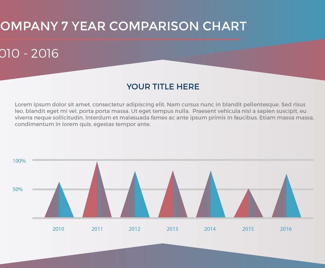Free Annual Report Vector Presentation 4