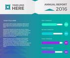 Free Annual Report Vector Presentation 1