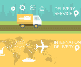 Vector Illustration of Postal Service