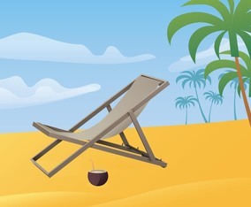Free Illustration Of Deck Chair