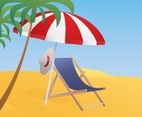 Deck Chair Illustration