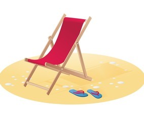 Wooden Chaise Lounge