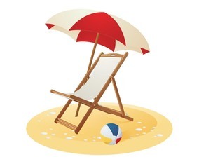 Beach Chair Vector