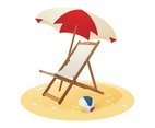 Beach Chair Vector