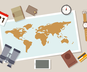 Free Flat Travel Vector Illustration