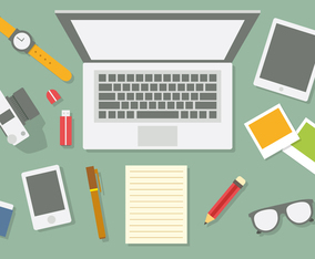 Free Business Office Vector Illustration