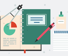 Free Flat Education Vector Illustration