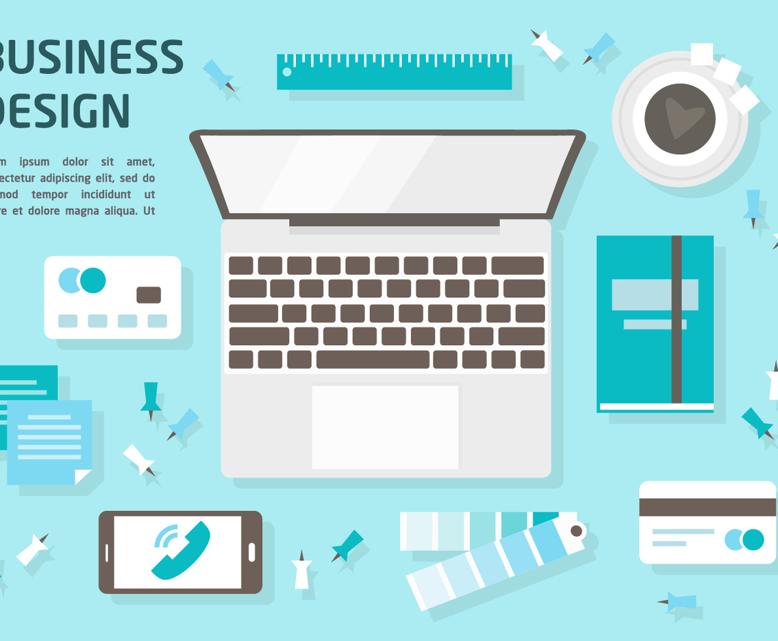Free Flat Business Vector Design