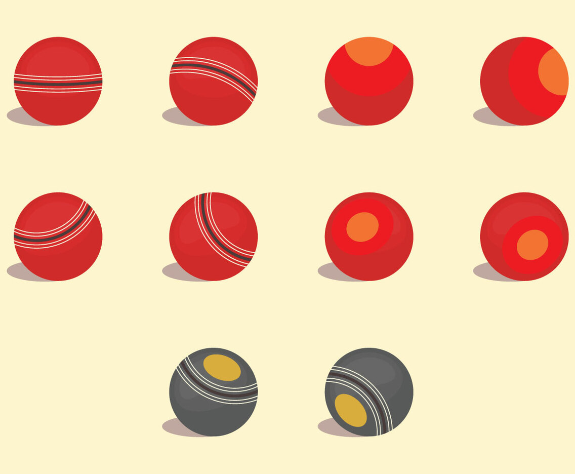 Lawn Bowls Icon Set