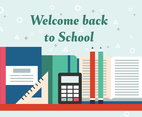 Free Back to School Vector Illustration