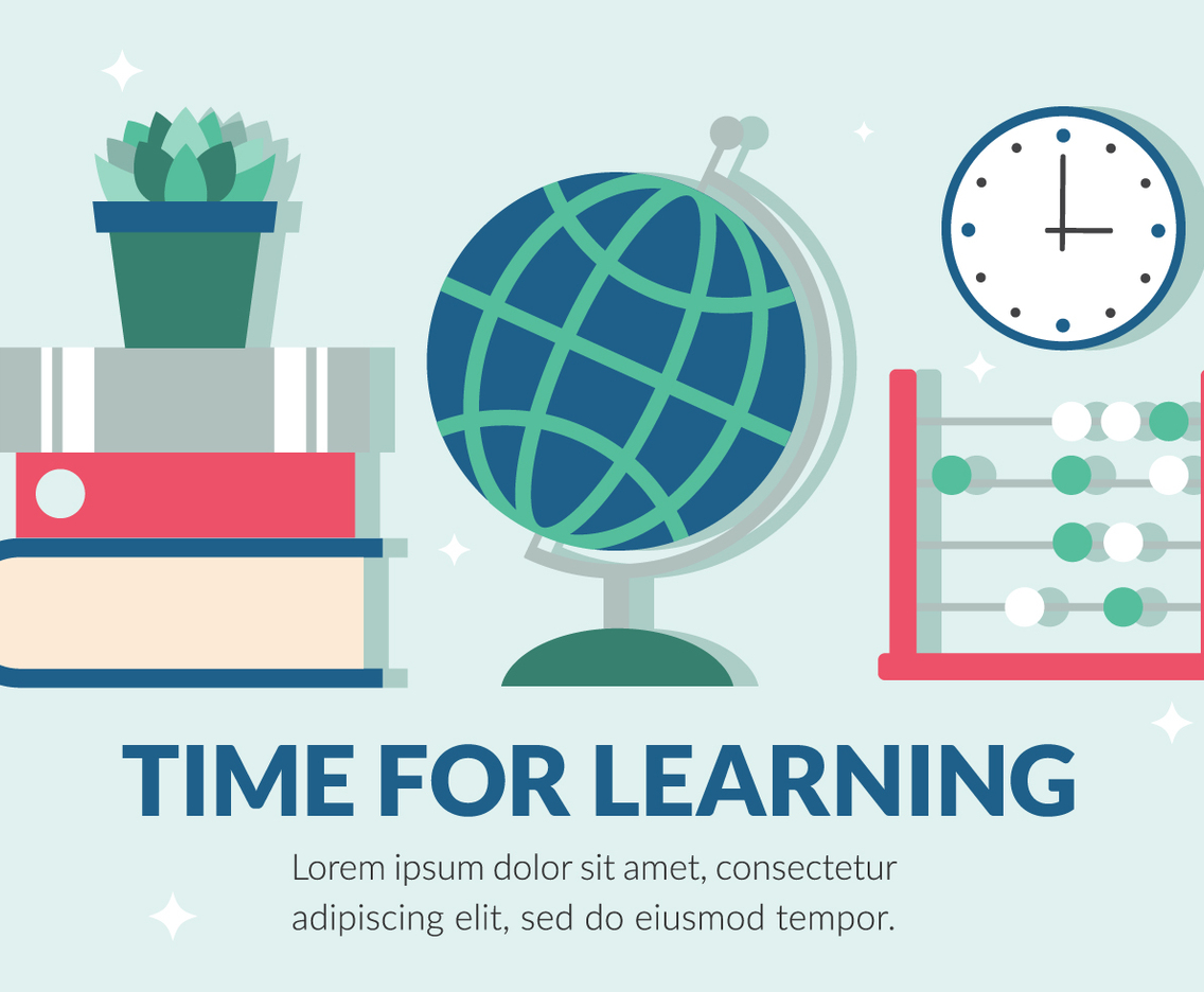 Free Back to School Vector Illustration