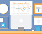 Free Business Office Vector Illustration