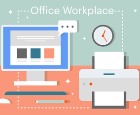 Free Flat Business Office Vector Elements