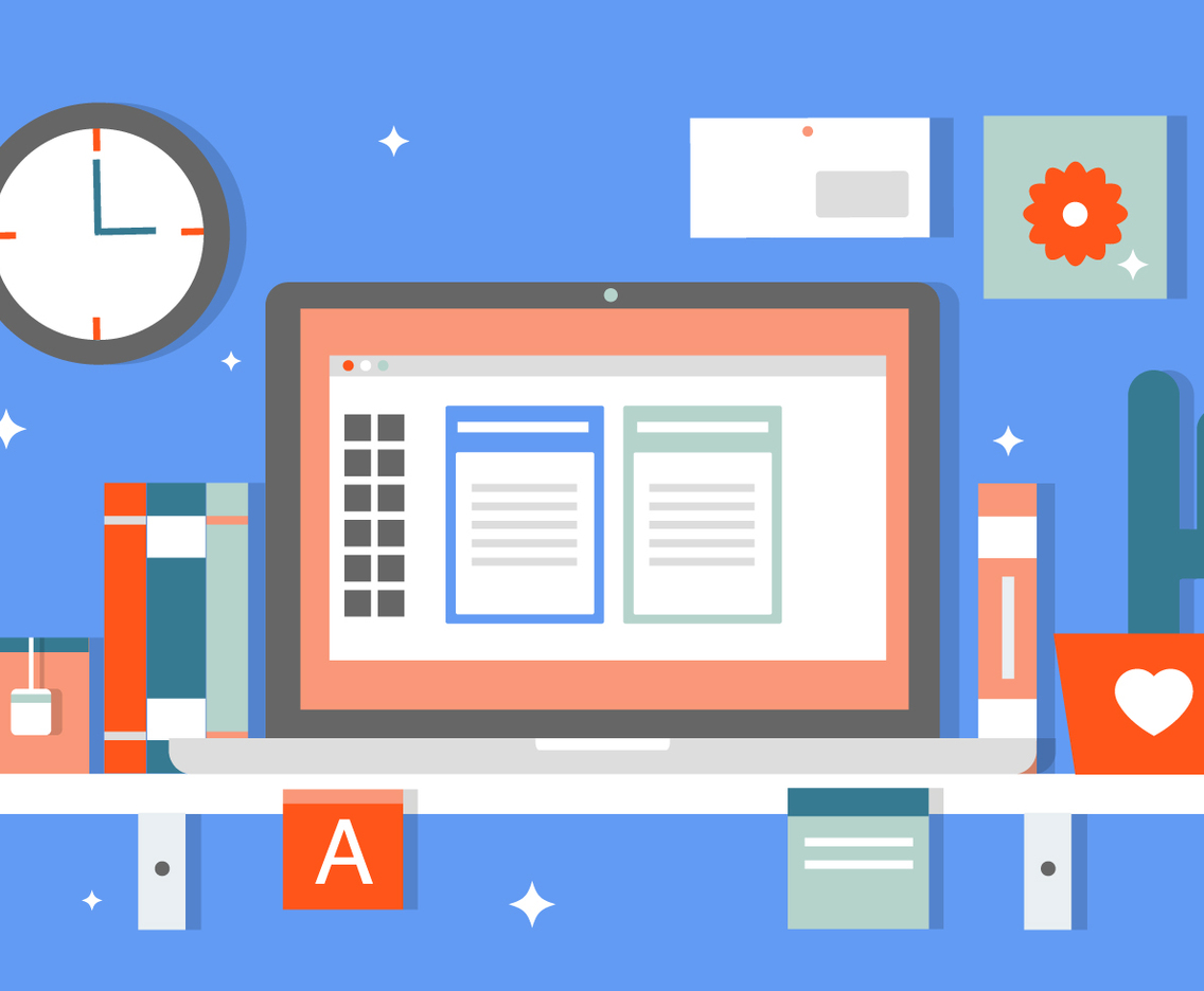 Free Flat Business Office Vector Elements