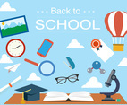Free Back to School Vector Illustration