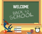 Free Back to School Vector Illustration