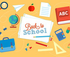 Free Back to School Vector Illustration