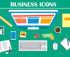 Free Business Office Vector Illustration