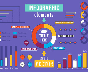 Free Infographics Elements Vector Illustration