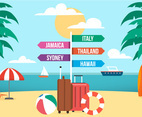 Free Travel Vector Illustration