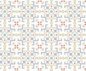 Pastel Mosaic Pattern