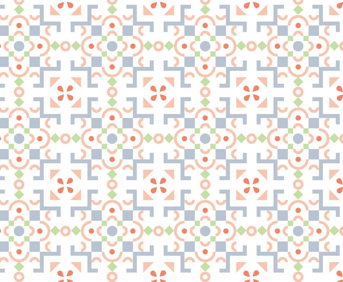 Pastel Mosaic Pattern