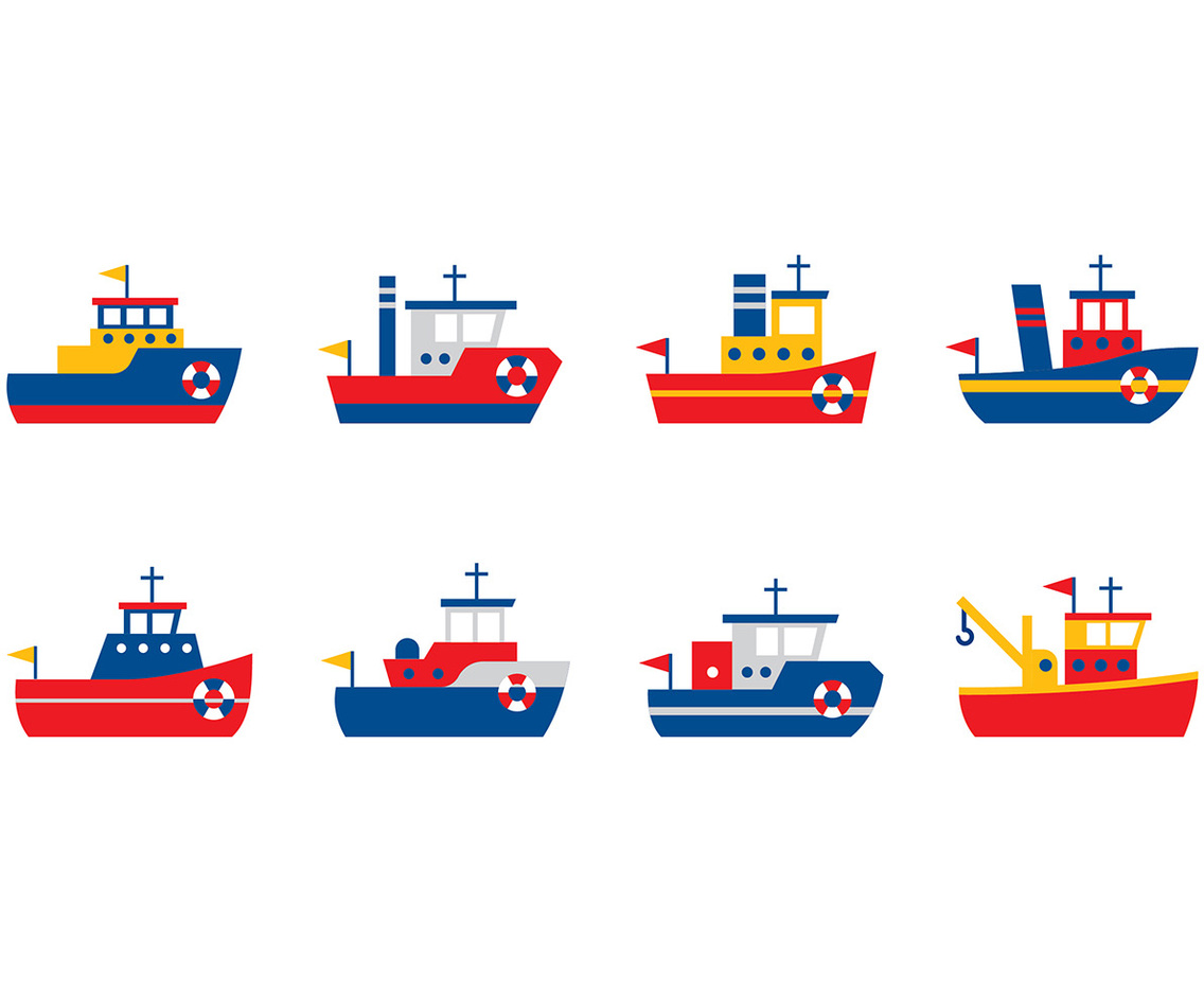 Tugboat Vector