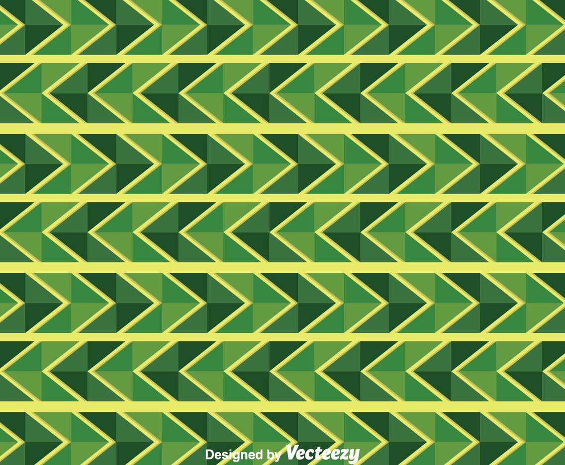Abstract Arrow Green Background