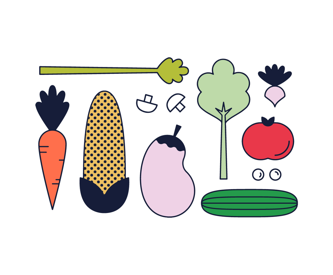 Free Vegetables Vector