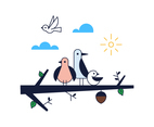 Free Birds Vector