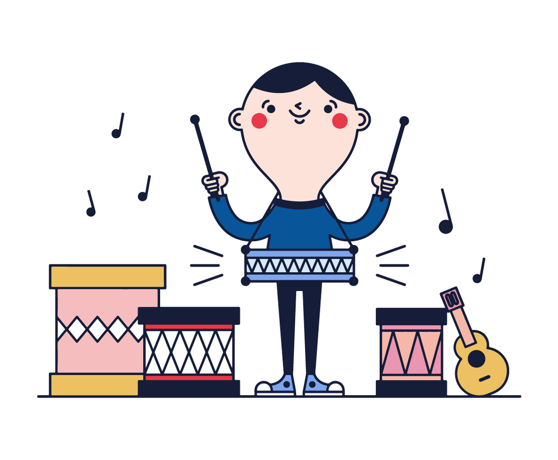 Free Drum Major Vector