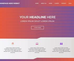Free Homepage Hero Webkit 9