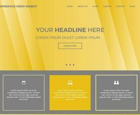 Free Homepage Hero Webkit 8