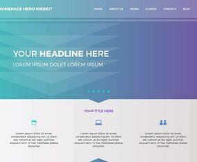 Free Homepage Hero Webkit 1