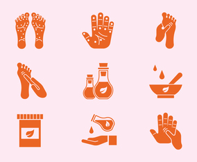 Reflexology Icons