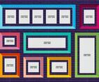Free Vector Photo Collage 13