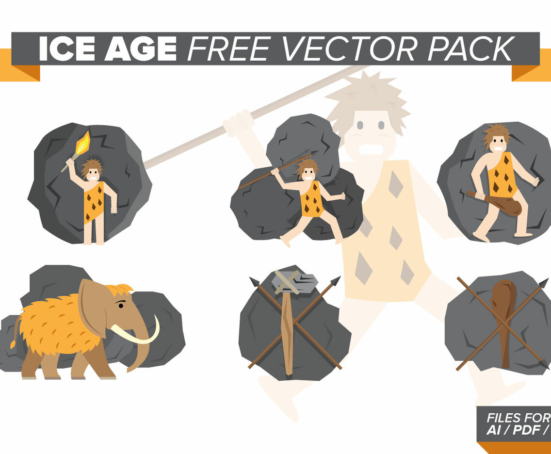 Ice Age Free Vector Pack