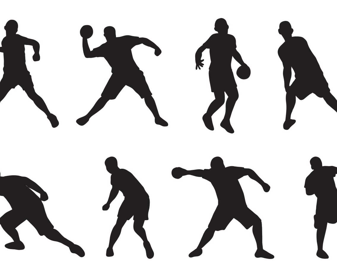 Free Dodgeball Player Vectors