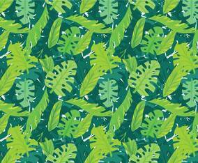 Free Exotic Leaves Pattern Vectors