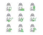 Free Bricklayer Vector