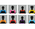Mug Shot Vector