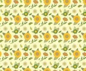 Yellow Floral Pattern