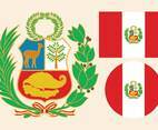 Peru Flag Vectors