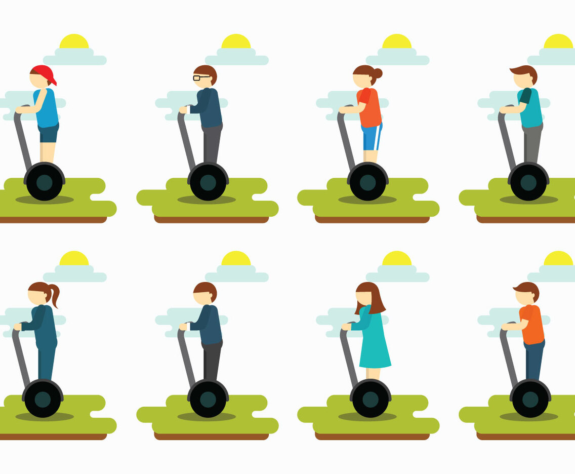 Free Segway Vector