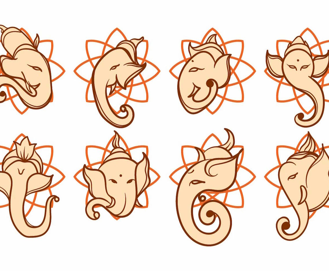 Ganesh Vector Set
