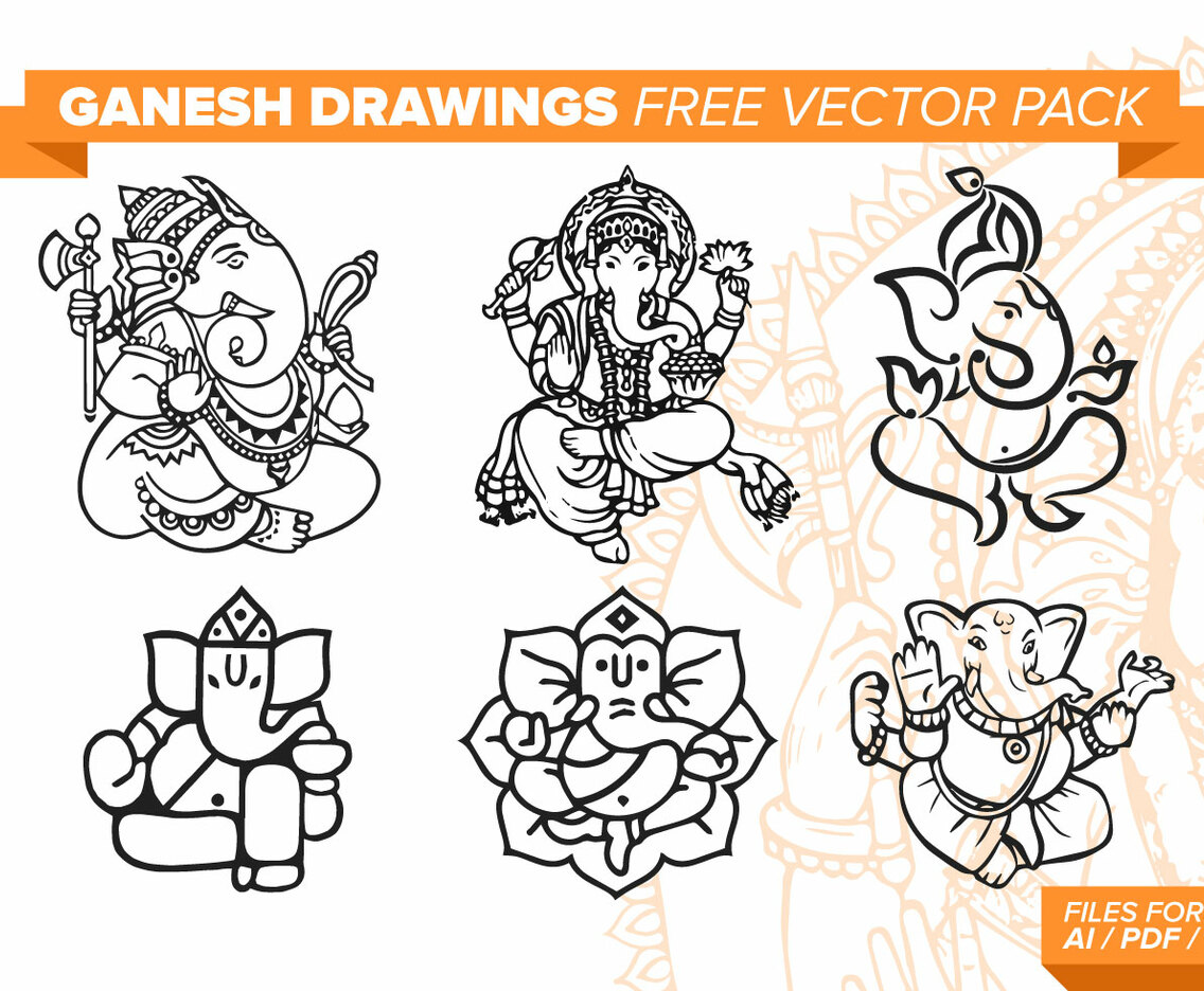 Ganesh Free Vector Pack